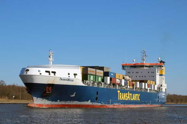 Frachtschiff Nord-Ostsee-Kanal